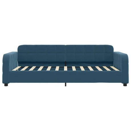 Vidaxl slaapbank 80x200 cm fluweel blauw