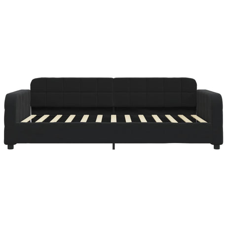 Vidaxl slaapbank 80x200 cm fluweel zwart