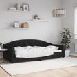 Vidaxl slaapbank 100x200 cm stof zwart