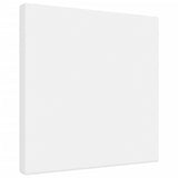 VidaXL Canvas-Tücher 12 Stk. Stoff und massives Kiefernholz weiß