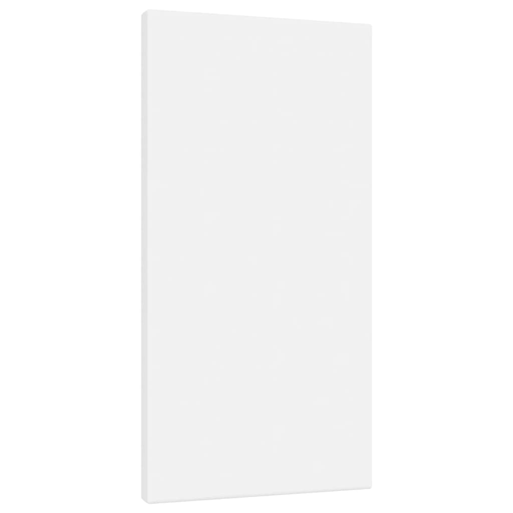VidaXL Canvas-Tücher 12 Stk. Stoff und massives Kiefernholz weiß