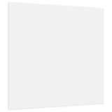 VidaXL Canvas-Tücher 12 Stk. Stoff und massives Kiefernholz weiß
