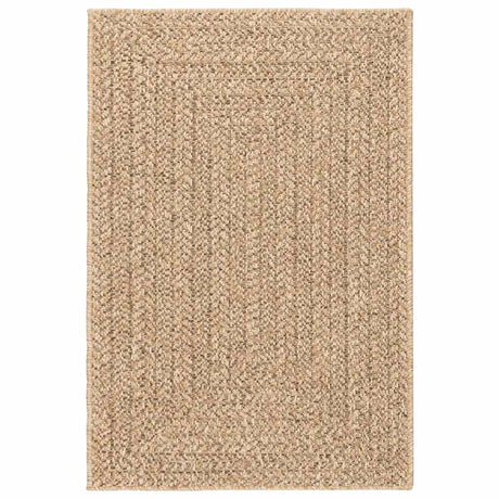 VidaXL Teppich Zizur drinnen und draußen 120x170 cm Juteoptik