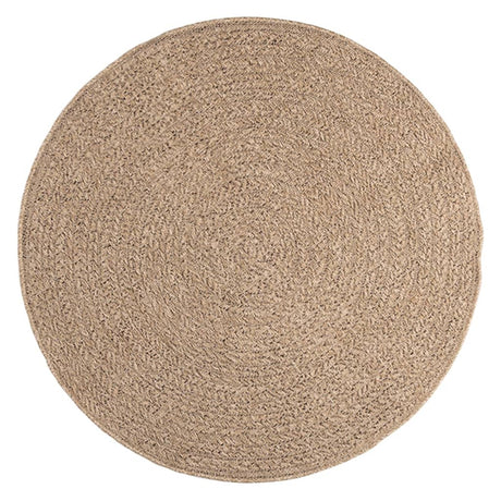 VidaXL Teppich Zizur drinnen und draußen 120 cm Juteoptik