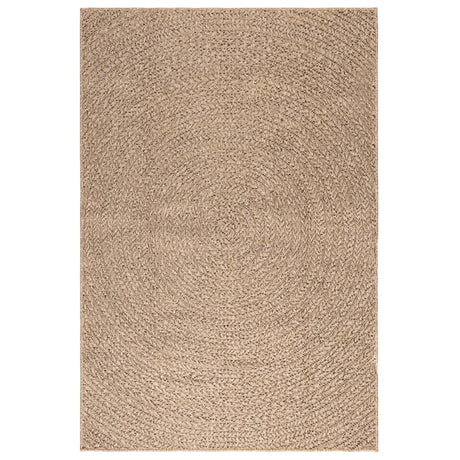 VidaXL Teppich Zizur drinnen und draußen 120x170 cm Juteoptik