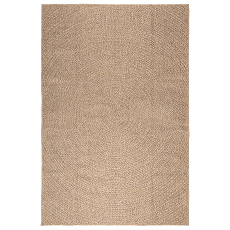 VidaXL-Teppich Zizur für drinnen und draußen, 200 x 290 cm, Jute-Optik