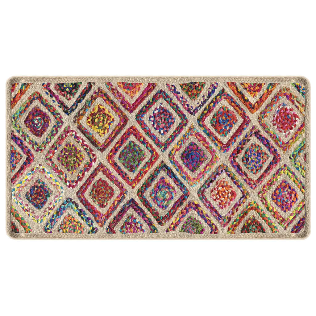 Vidaxx Teppich waschbar, rutschfest, 80 x 150 cm, mehrfarbig