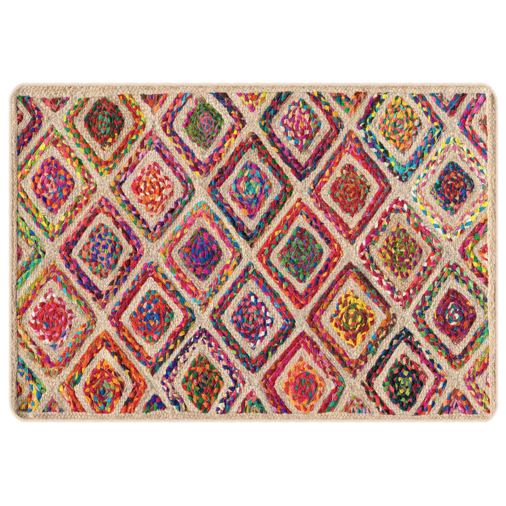 Vidaxx Teppich waschbar, rutschfest, 160 x 230 cm, mehrfarbig