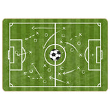 Vidaxx Kinderteppich Fußballplatz waschbar rutschfest 160x230 cm grün