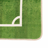 Vidaxx Kinderteppich Fußballplatz waschbar rutschfest 160x230 cm grün