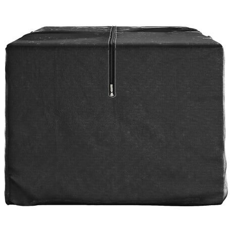 Vidaxl opbergtas voor kerstbomen 135x40x55 cm polyetheen zwart