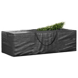 Vidaxl opbergtassen voor kerstboom 2 st polyetheen zwart