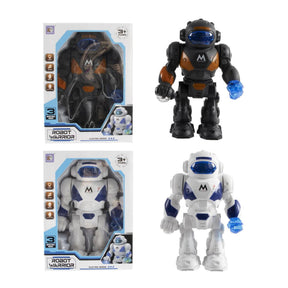 Roboter mit Licht und Ton 21cm 2 sortiert