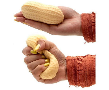 Squeeze xl pinda pu slow rice 10x5 cm. 6 | 12 stuks