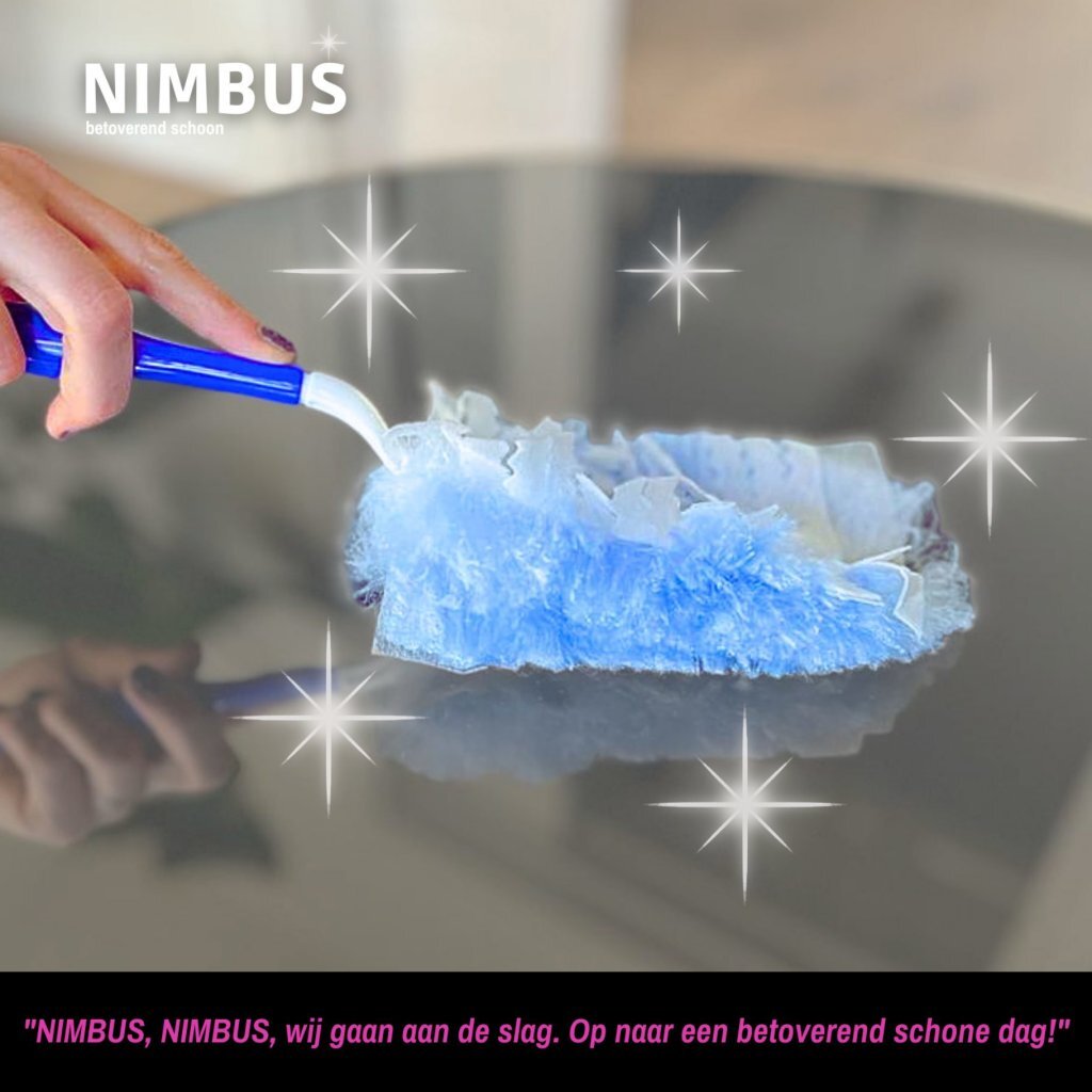 Nimbus Magic Duster Starterkit-Halter mit 4 Nachfüllungen | 4 Stück