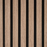 WallArt WallArt Akupanels 4 Stück akustische klassische Eiche