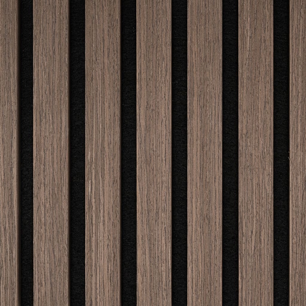 Wallart Akupanels 4 Stück akustische dunkle Eiche