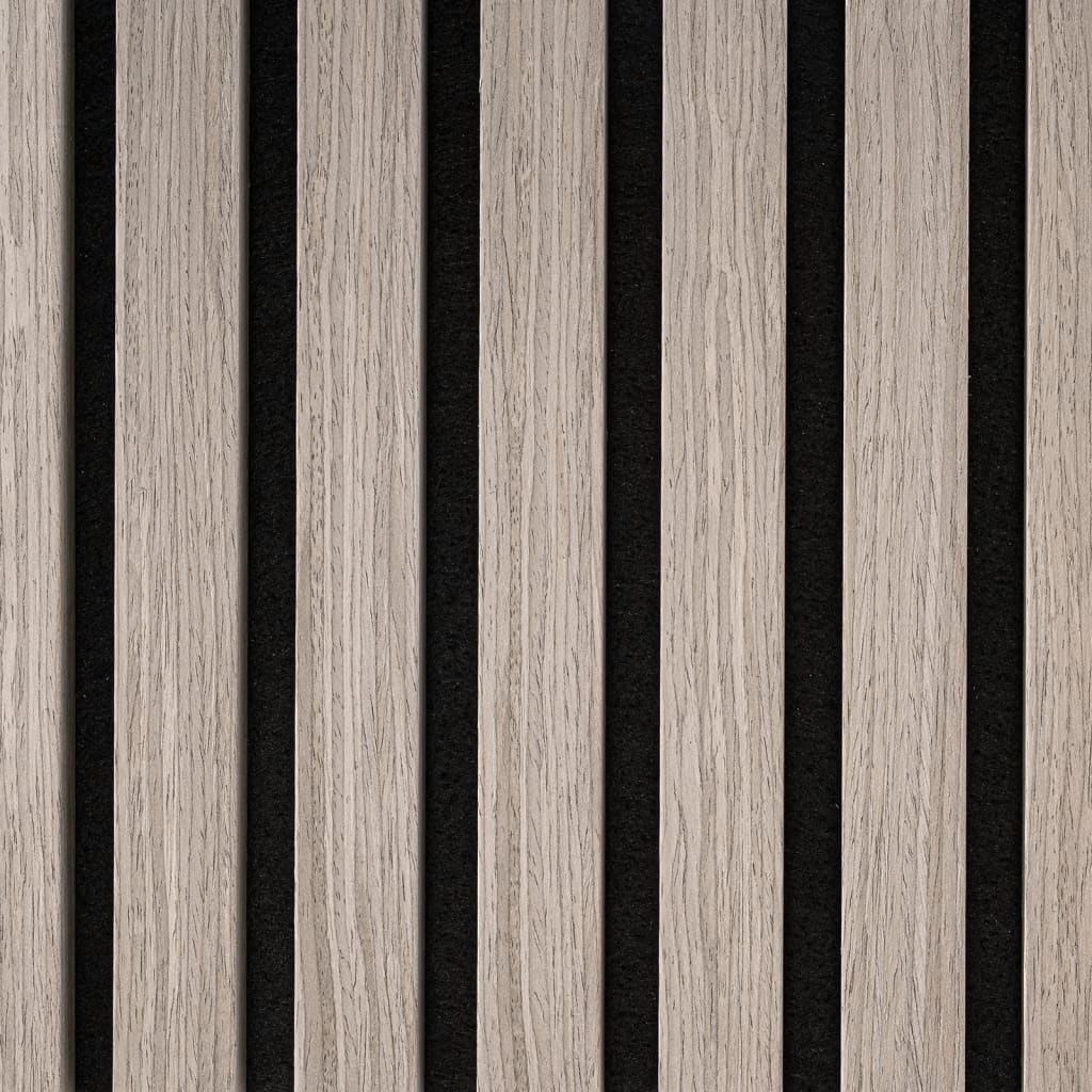 Wallart Akupanels 4 Stück akustische graue Eiche