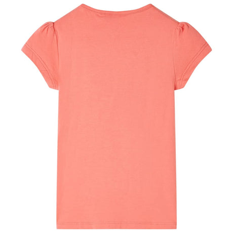 VidaXL Kindershirt 92 korallenfarben