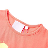 VidaXL Kindershirt 92 korallenfarben