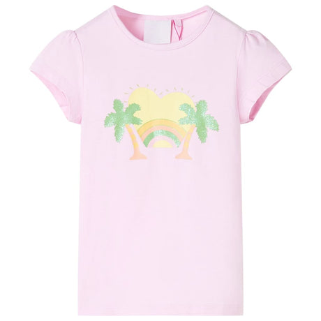 VidaXL Kindershirt 116 hellrosa