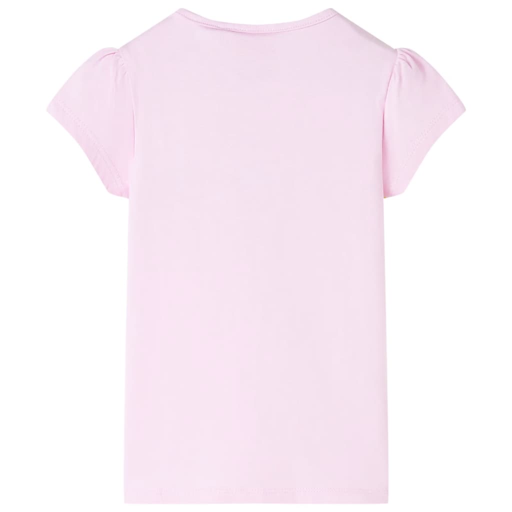 VidaXL Kindershirt 128 hellrosa