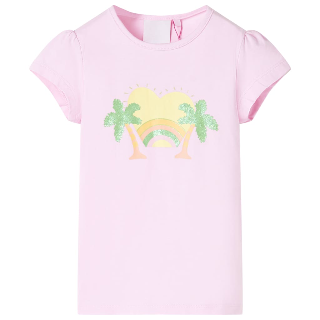 VidaXL Kindershirt 140 hellrosa