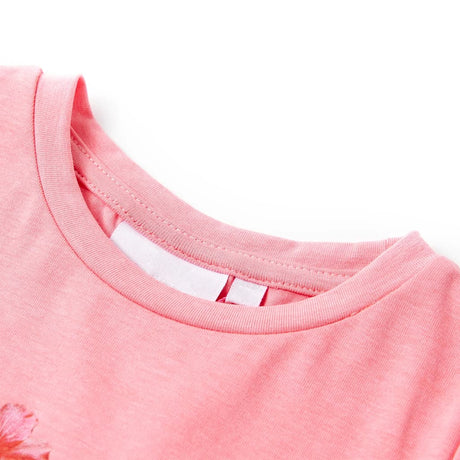 VidaXL Kindershirt 92 neonpink
