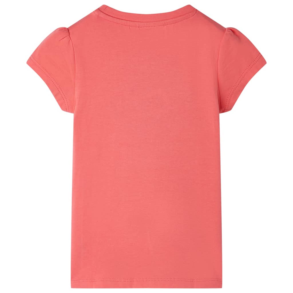 VidaXL Kindershirt 116 korallenfarben