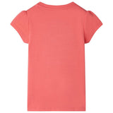 VidaXL Kindershirt 116 korallenfarben