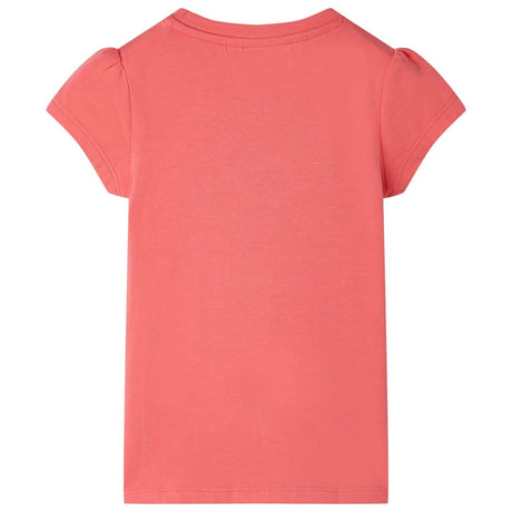 VidaXL Kindershirt 116 korallenfarben
