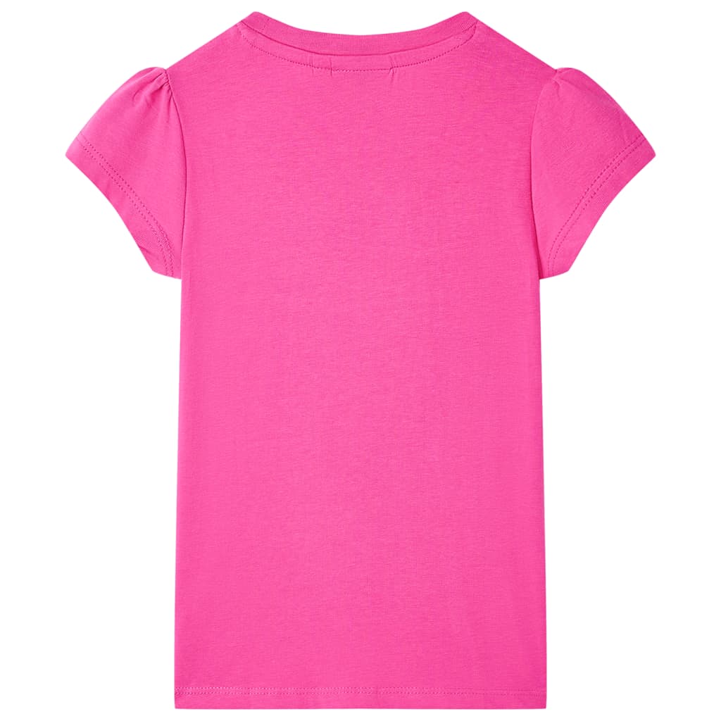 VidaXL Kindershirt 104 Dunkelrosa