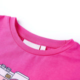 VidaXL Kindershirt 104 Dunkelrosa