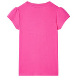VidaXL Kindershirt 116 Dunkelrosa
