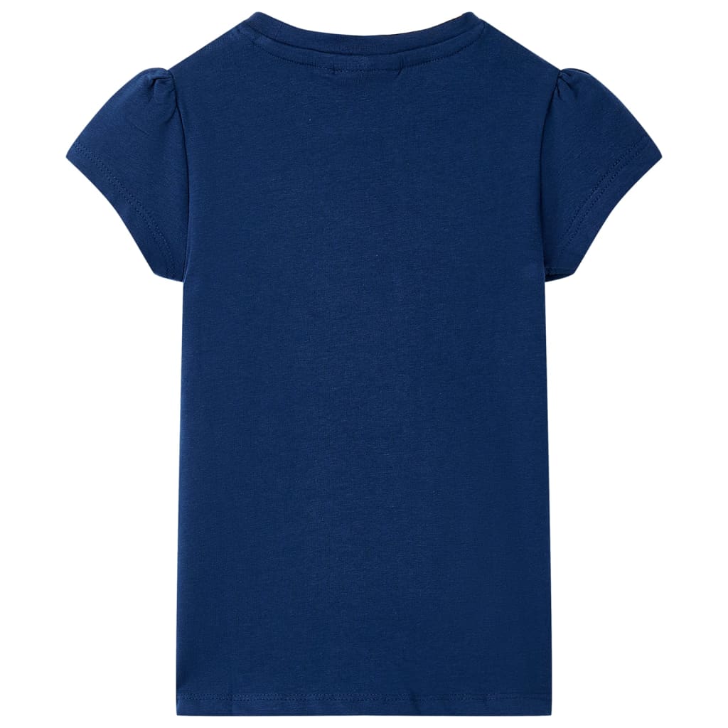 VidaXL Kinderhemd 116 Marineblau