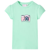 VidaXL Kindershirt 104 hellgrün