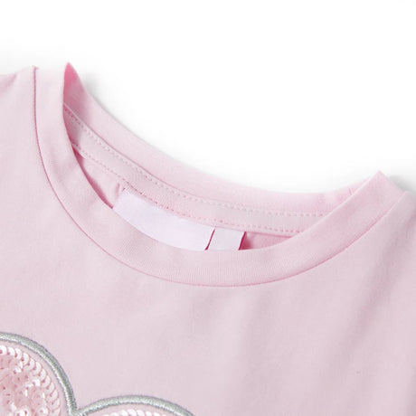VidaXL Kindershirt 104 hellrosa