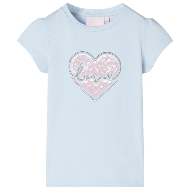 VidaXL Kindershirt 116 Hellblau