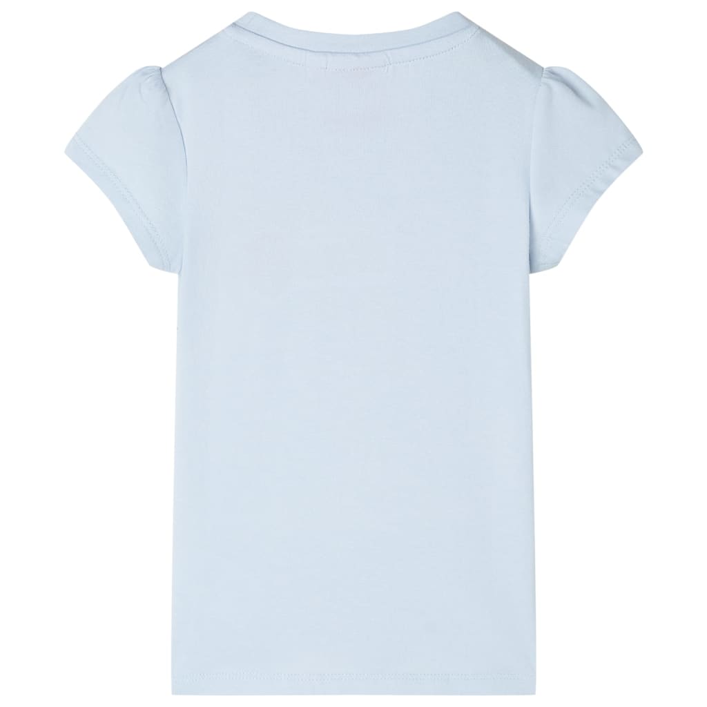 VidaXL Kindershirt 128 Hellblau