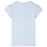 VidaXL Kindershirt 128 Hellblau