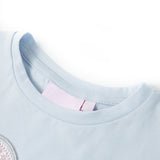 VidaXL Kindershirt 128 Hellblau
