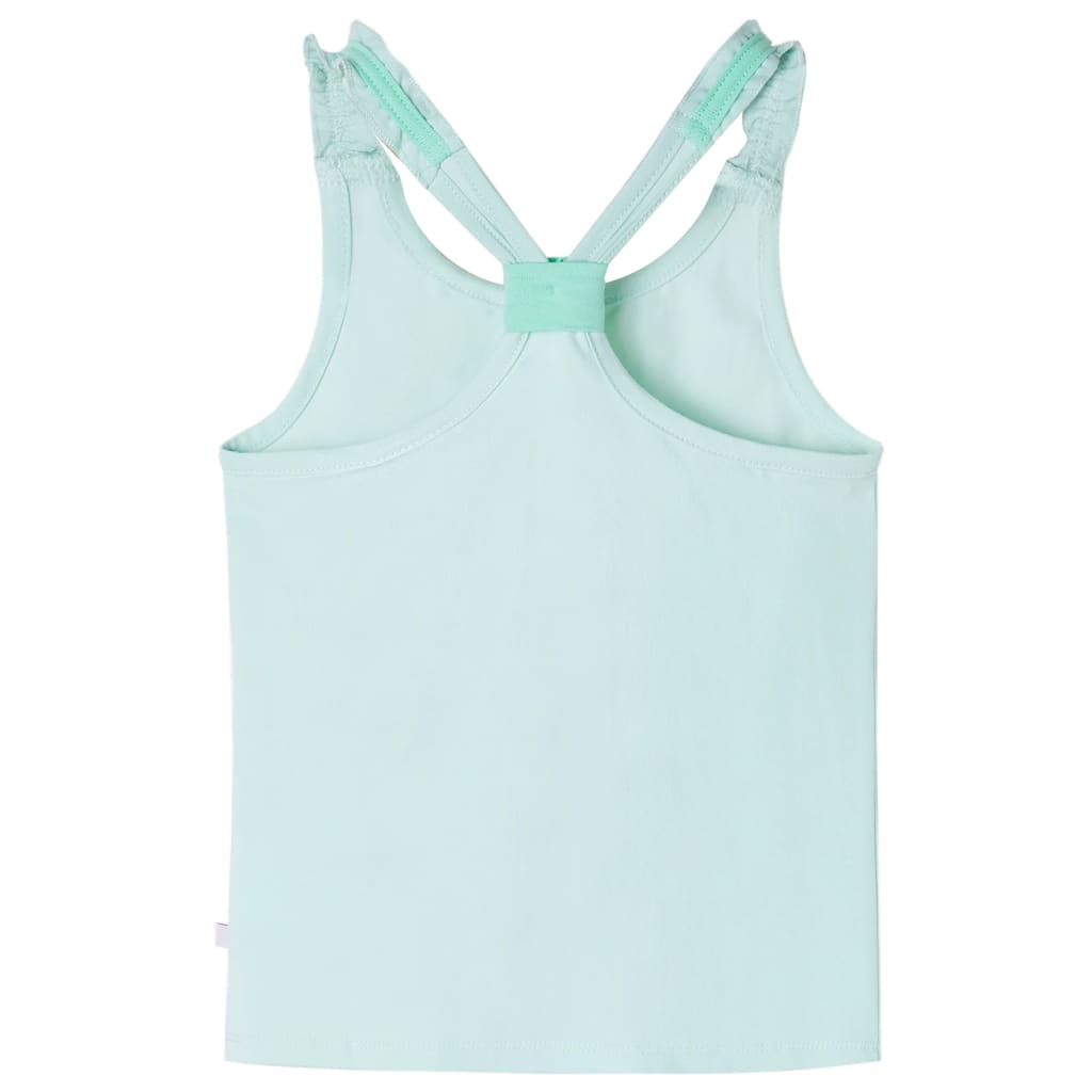VidaXL Kinder-Top 116 helles Mint