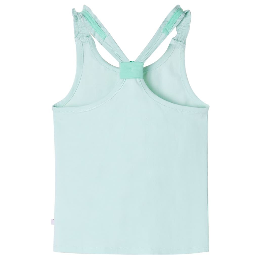 VidaXL Kinder-Top 128 helles Mint