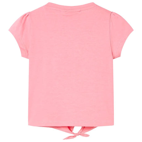VidaXL Kindershirt 104 fluoreszierendes Rosa