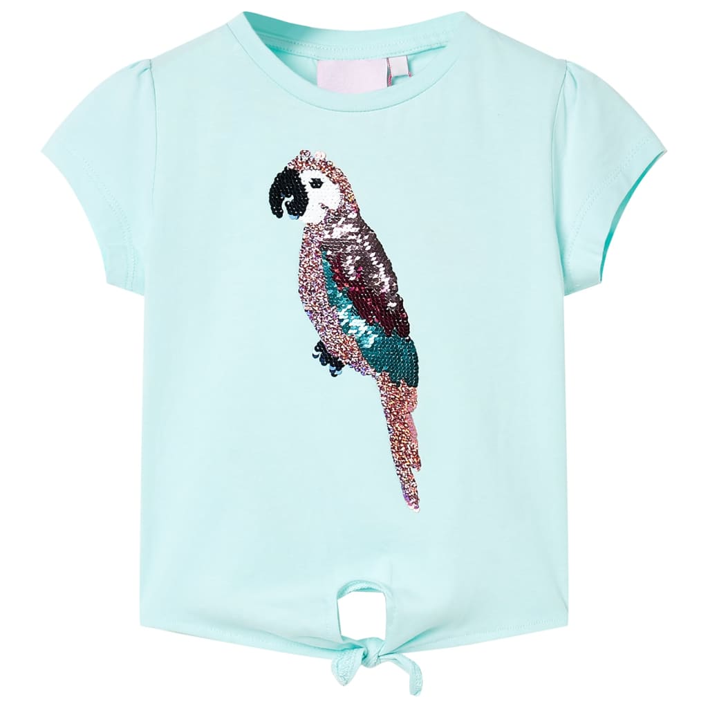 VidaXL Kindershirt 104 Hellseeblau