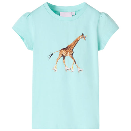VidaXL Kindershirt 116 Hellseeblau