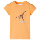 VidaXL Kindershirt 92 leuchtendes Orange