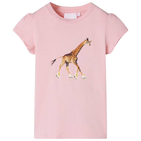 VidaXL Kindershirt 116 hellrosa