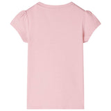 VidaXL Kindershirt 128 hellrosa