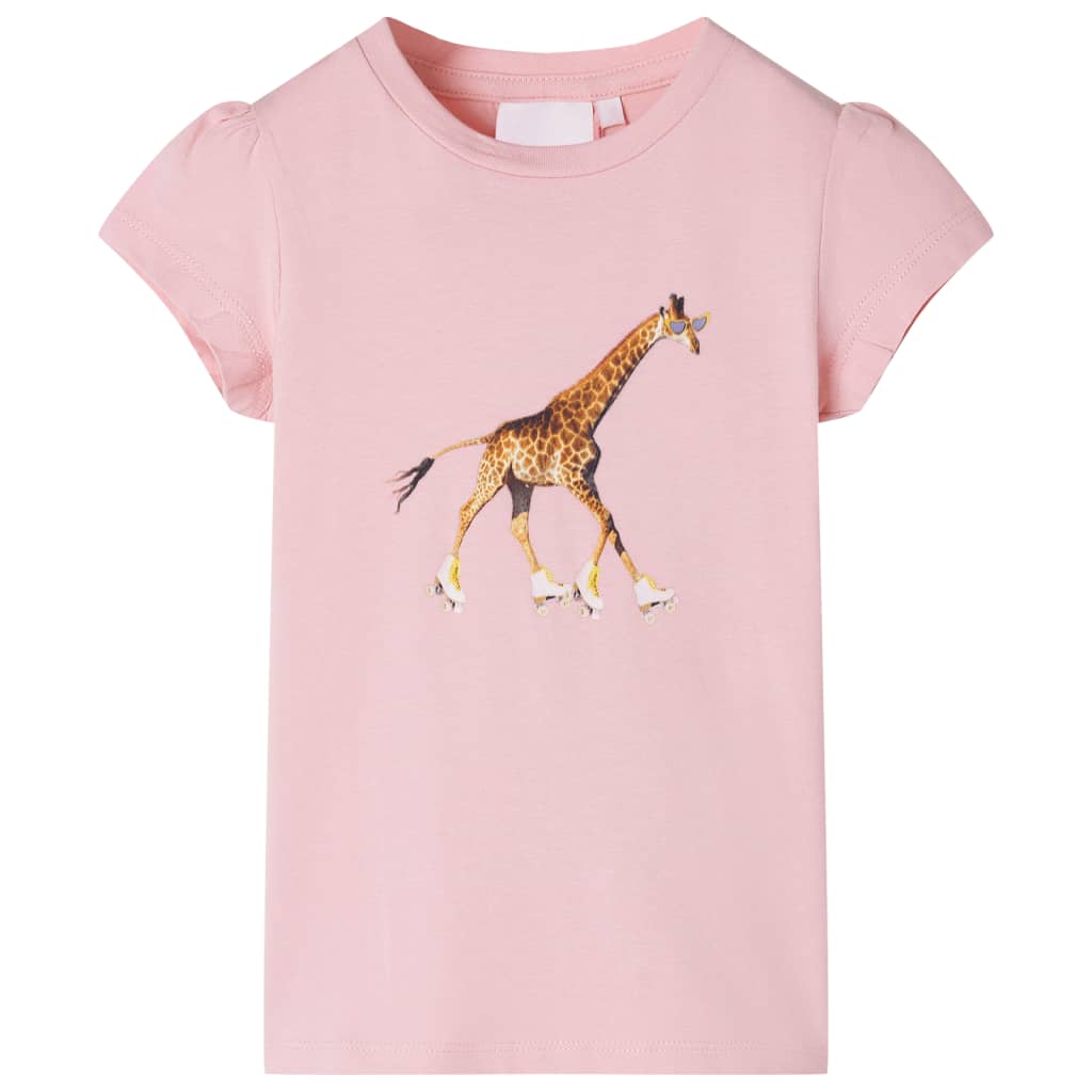 VidaXL Kindershirt 140 hellrosa